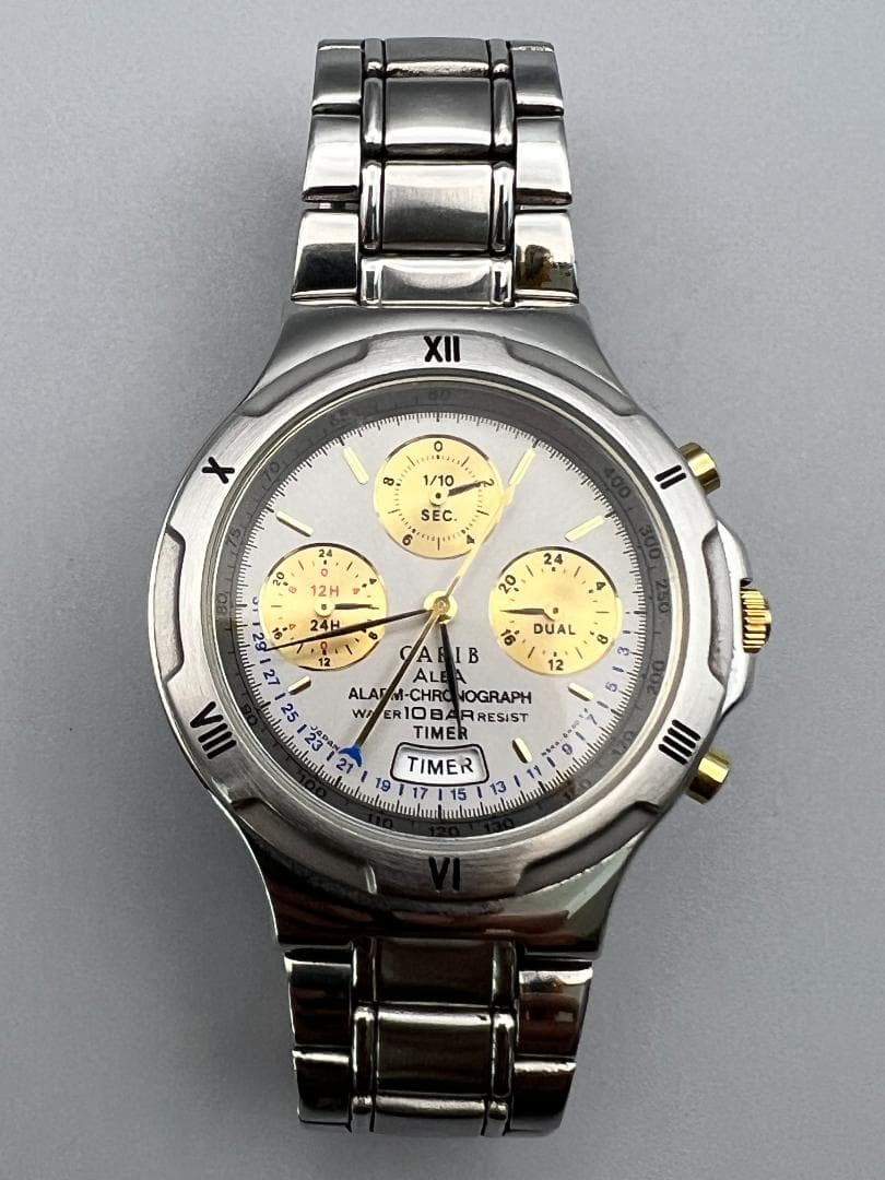 エルジン ELGIN　ピエールギオネ　アルバ　カリブ　メンズ　クォーツ　3本