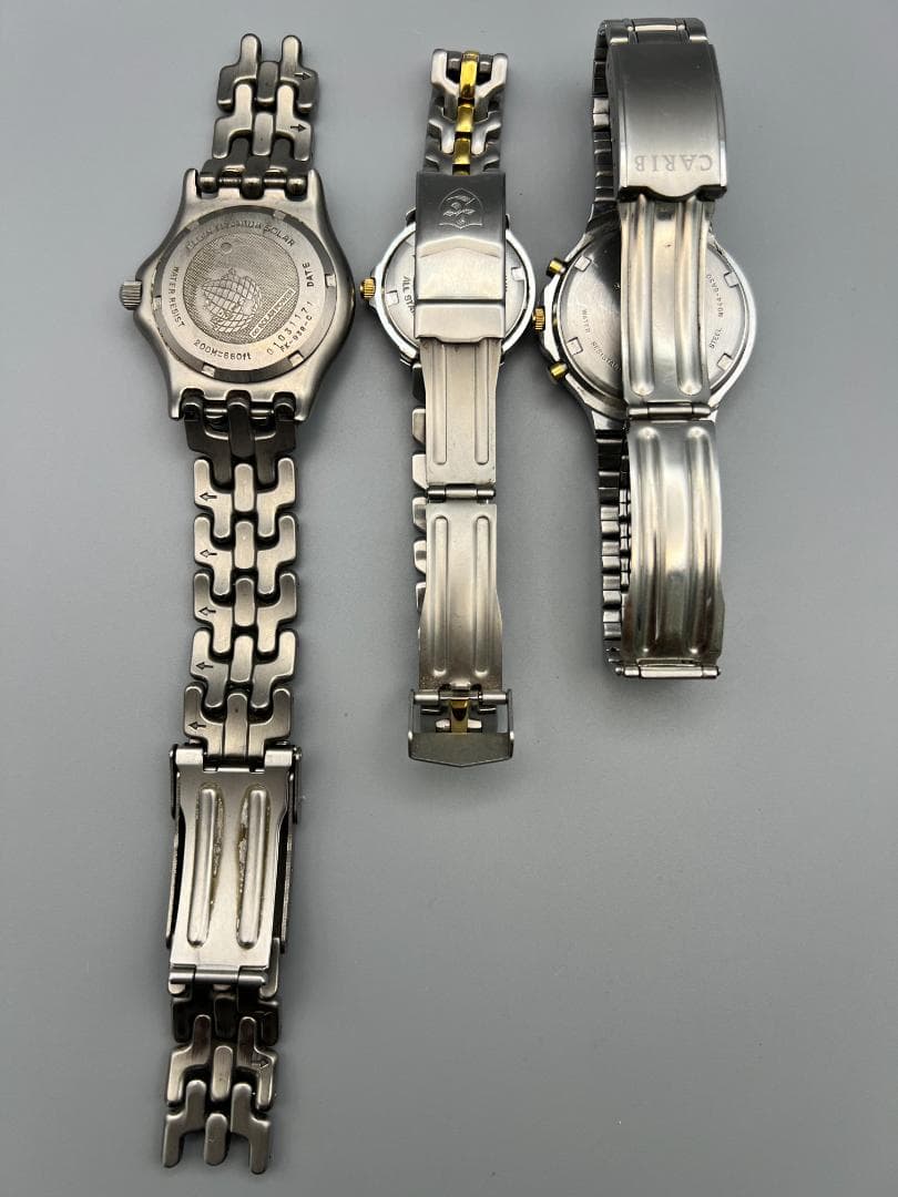 エルジン ELGIN　ピエールギオネ　アルバ　カリブ　メンズ　クォーツ　3本