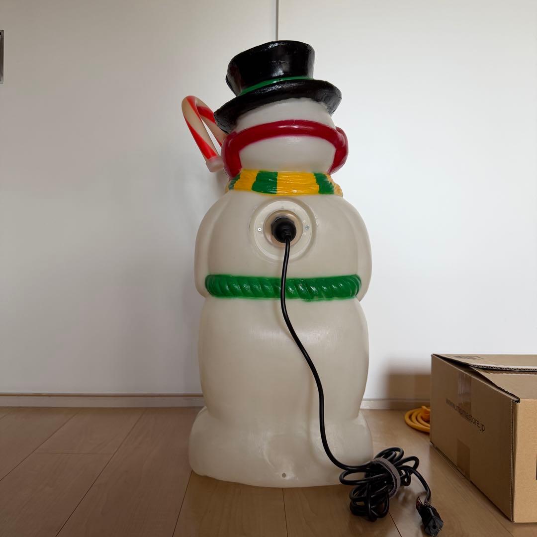 スノーマン クリスマス ブローライト ビンテージ