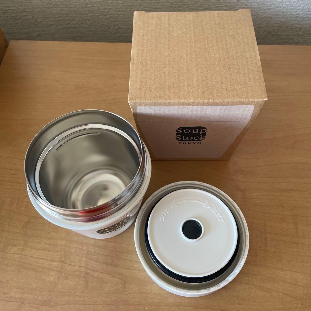 未使用　スープストックトーキョー　ステンレス　スープジャー　スープカップ　セット