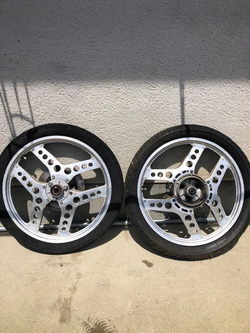 中古 MBX50 純正 ホイール 前後 セット