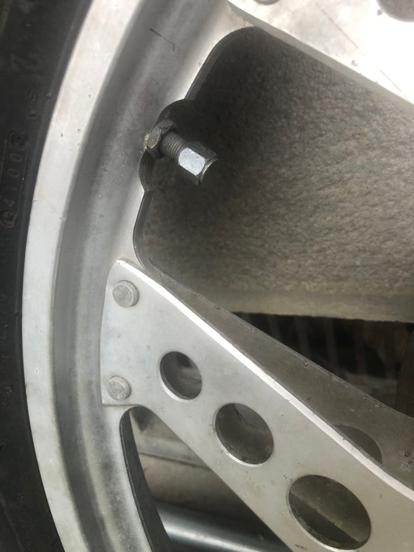 中古 MBX50 純正 ホイール 前後 セット