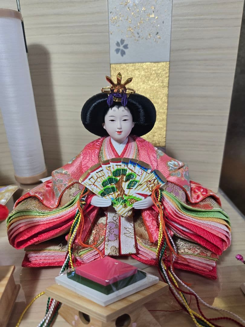 【一点限り】雛人形 収納飾り　SH48