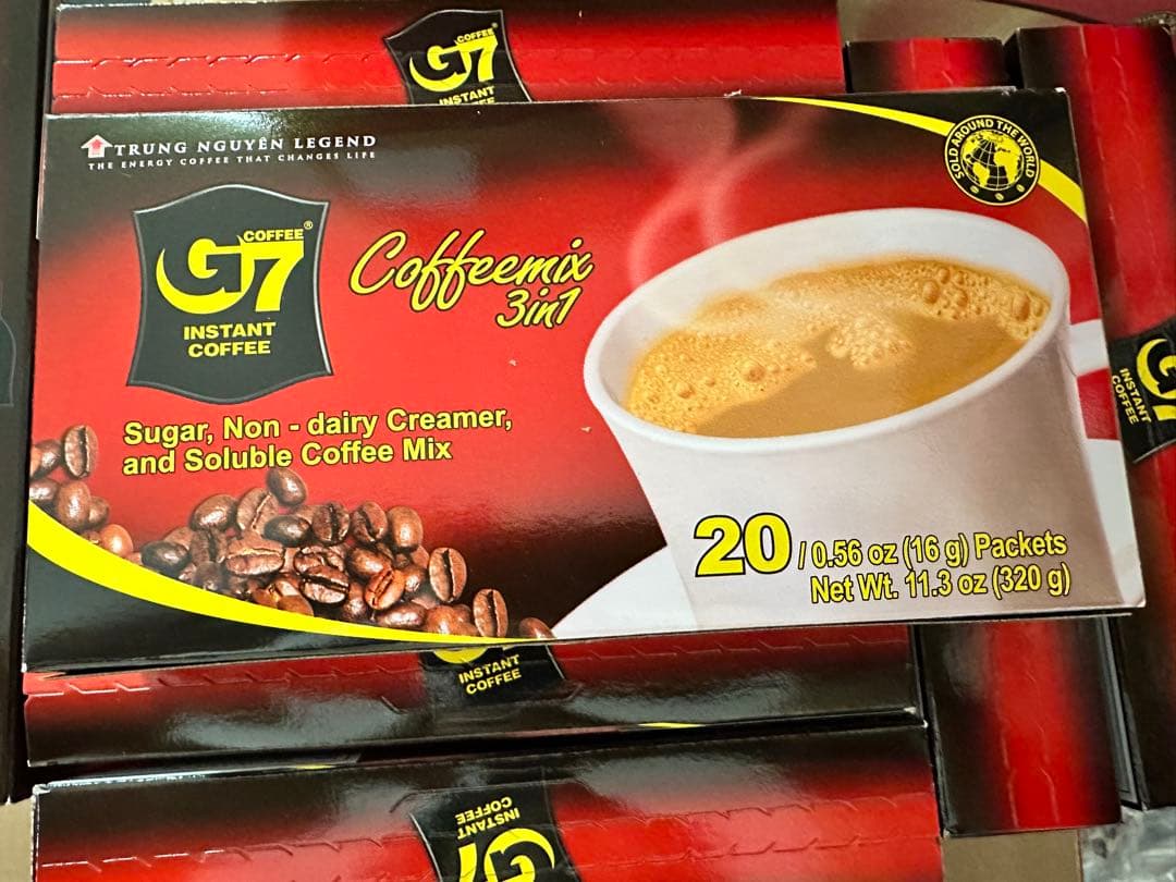 G7 ベトナムコーヒー　カフェオレ　正規品 (16g × 320袋)