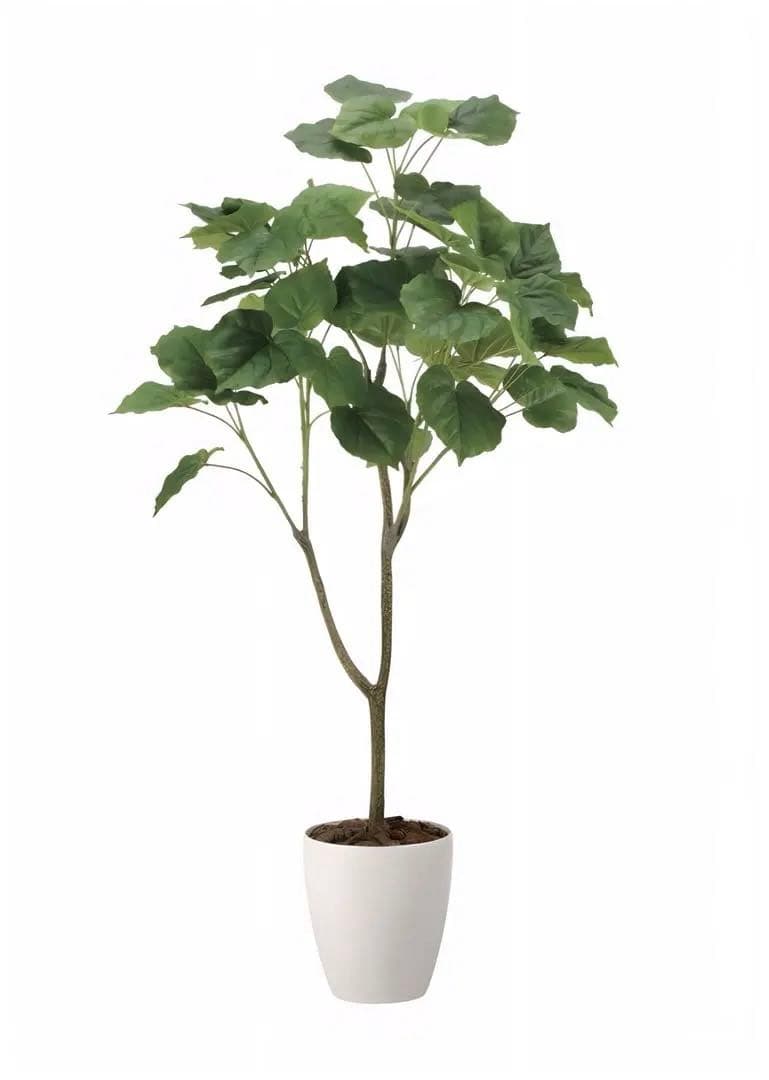 光触媒　人工観葉植物　フェイクグリーン　フィカスウンベラータ1.35m
