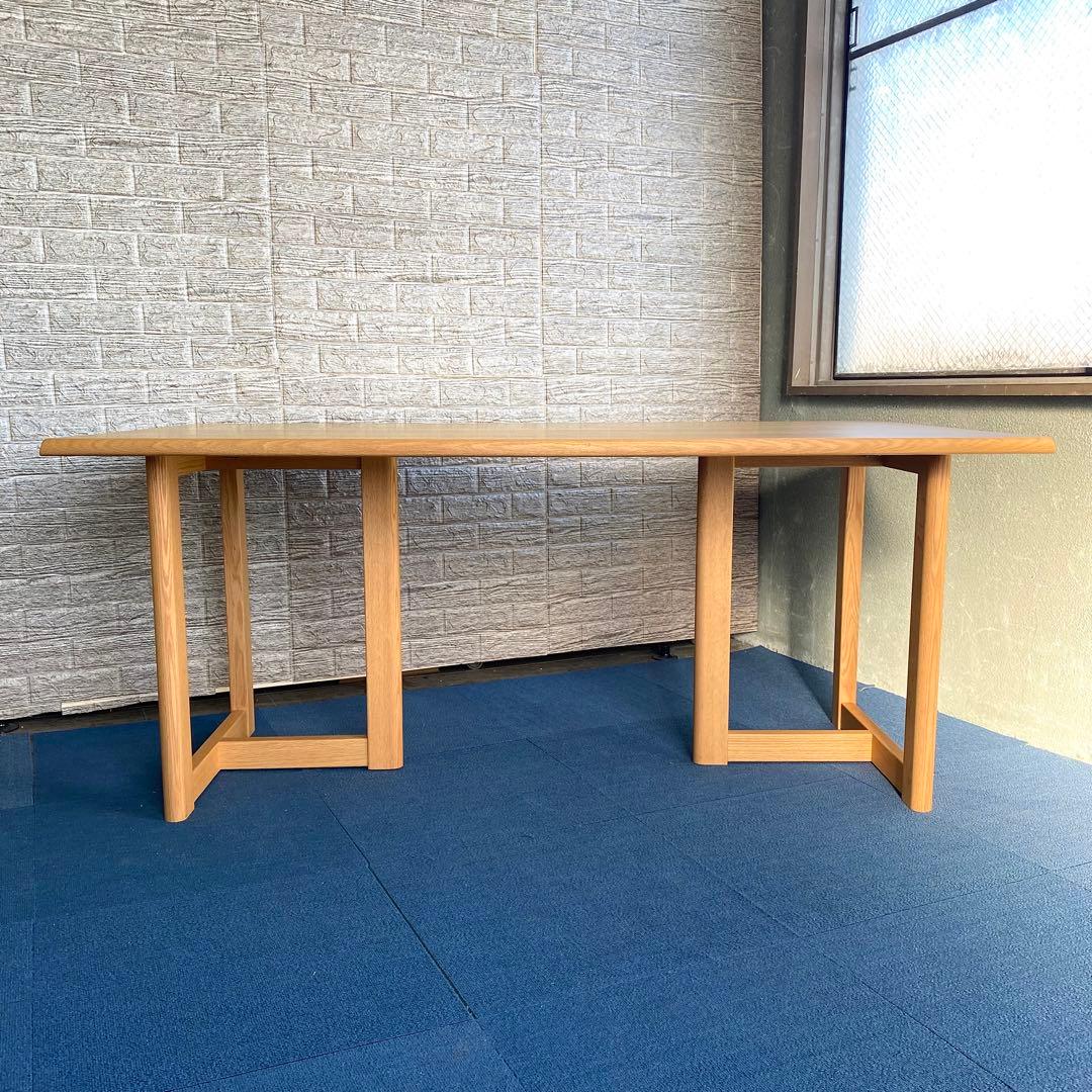 美品 柏木工 kashiwa BOSS STYLE ダイニングテーブル オーク材