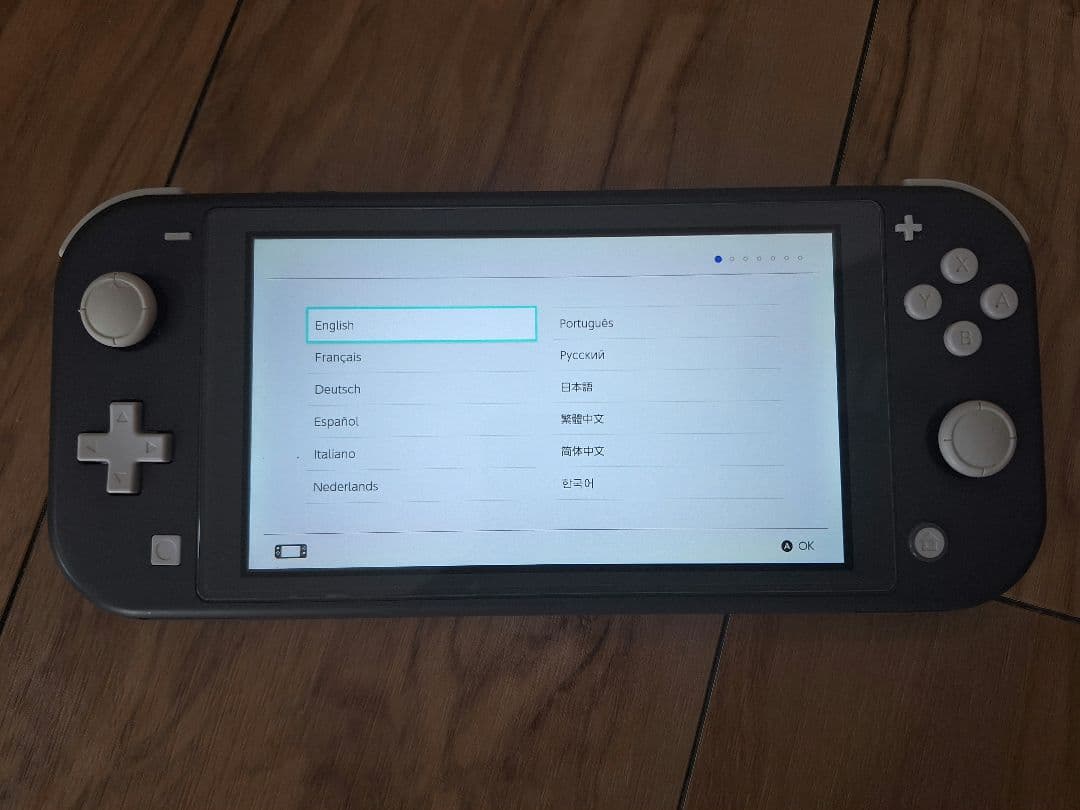 【動作確認済み】Nintendo Switch ライト グレー