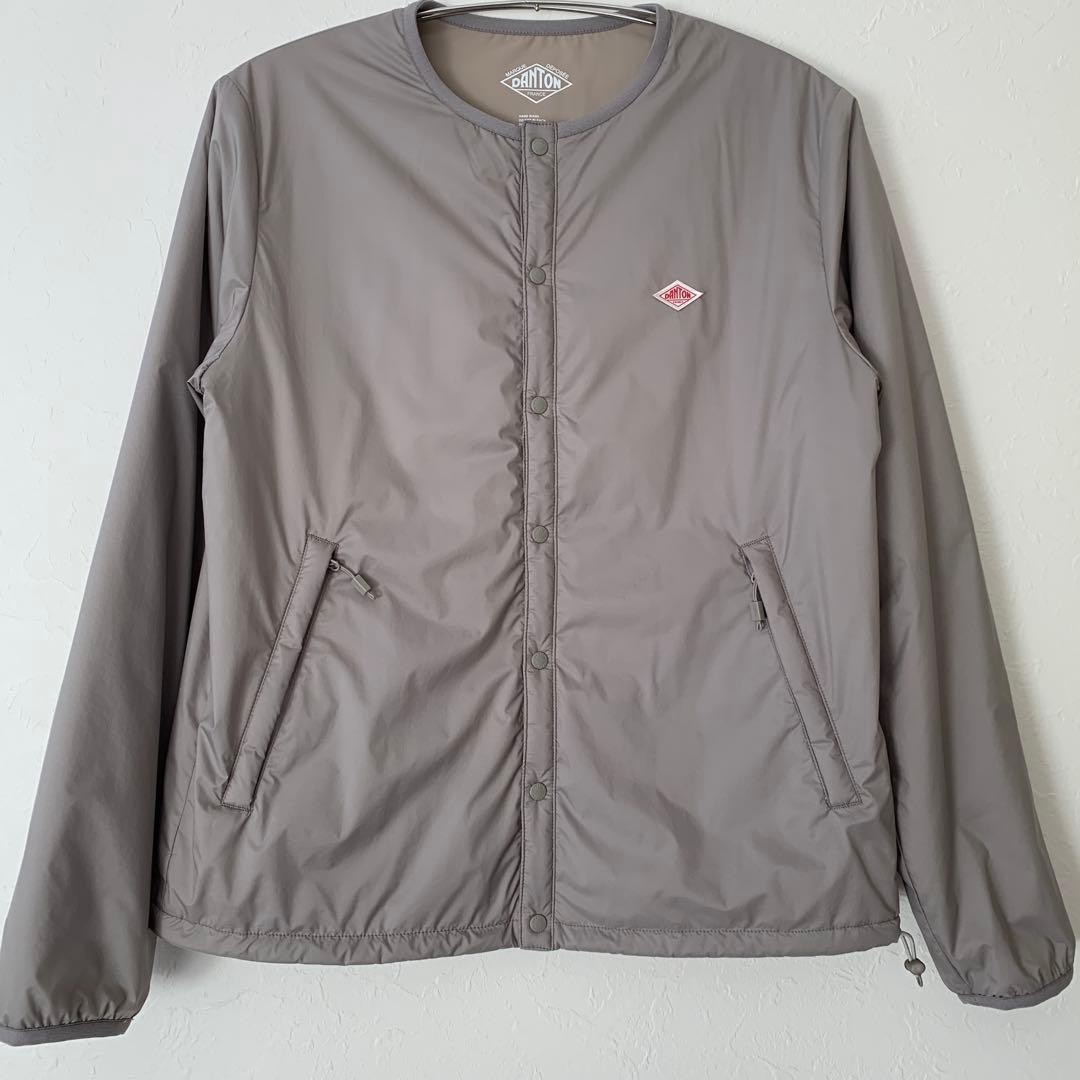 【値下げ中】美品DANTON（ダントン）インサレーションカラーレスジャケット　M