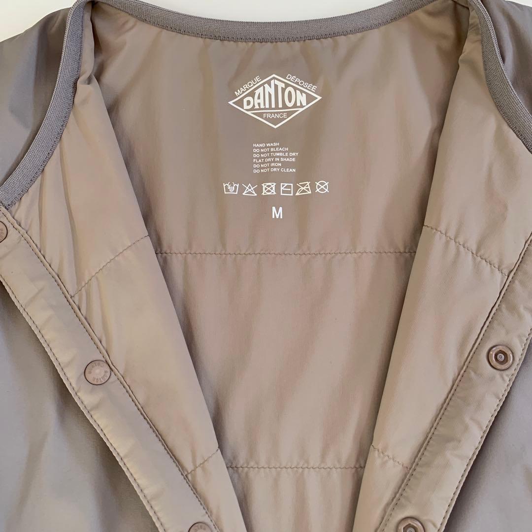 【値下げ中】美品DANTON（ダントン）インサレーションカラーレスジャケット　M