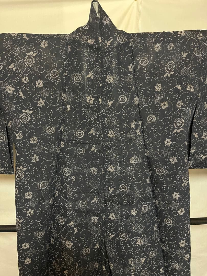 【逸品】●絹芭蕉●唐草文様●盛夏●
