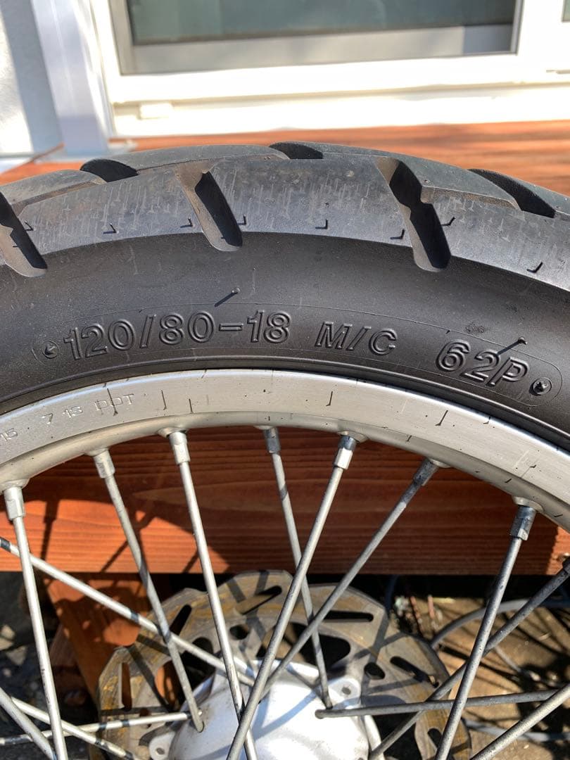 WR250R ホイール