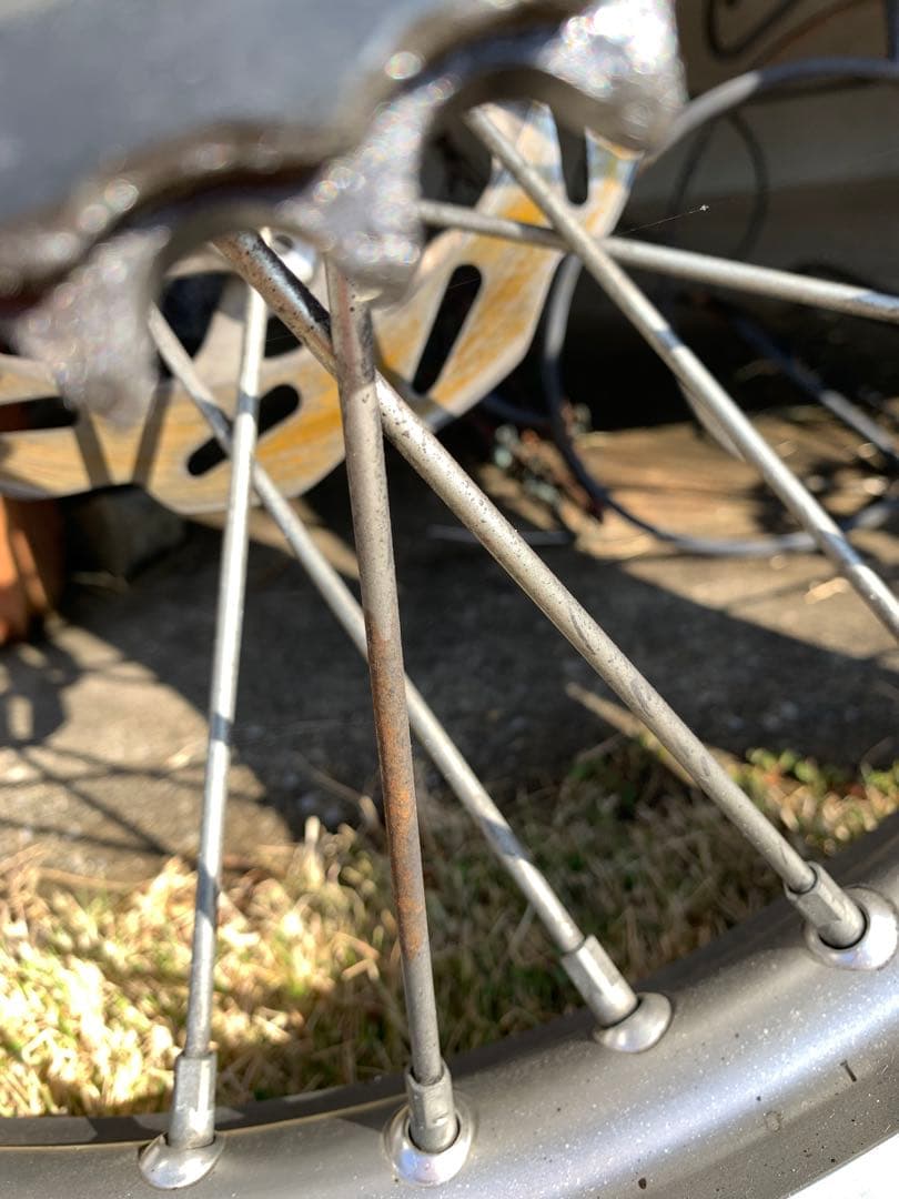 WR250R ホイール