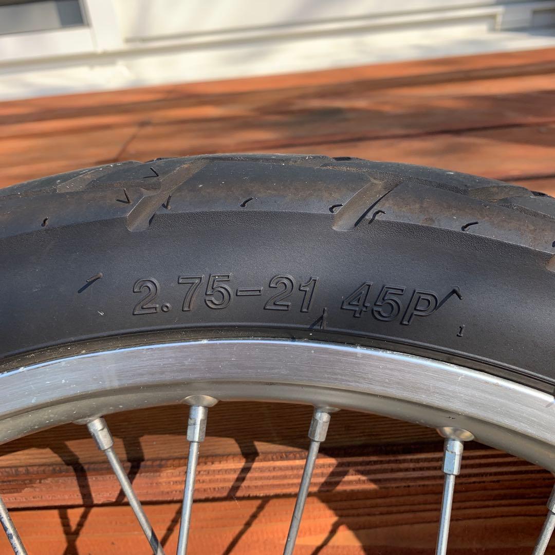 WR250R ホイール