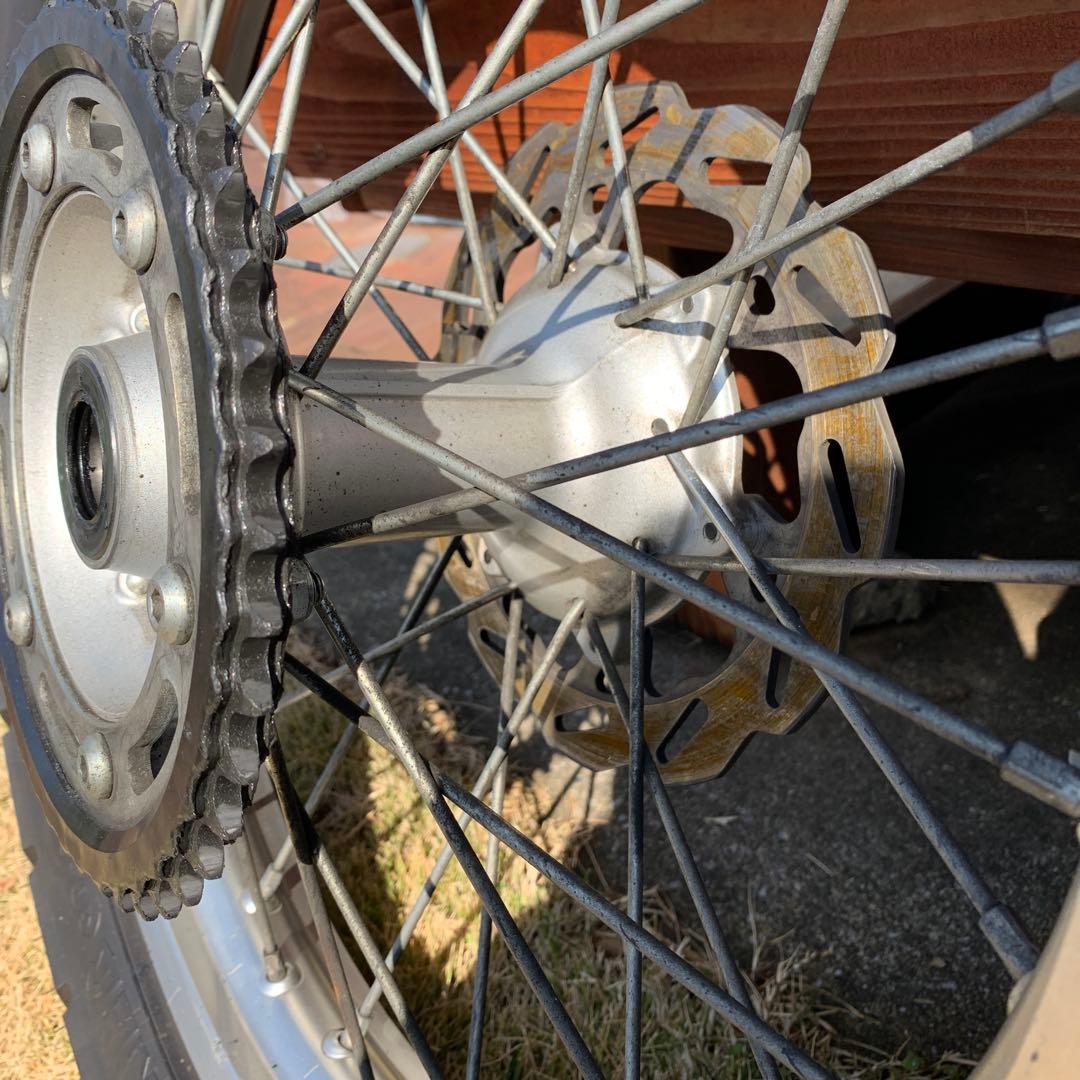 WR250R ホイール