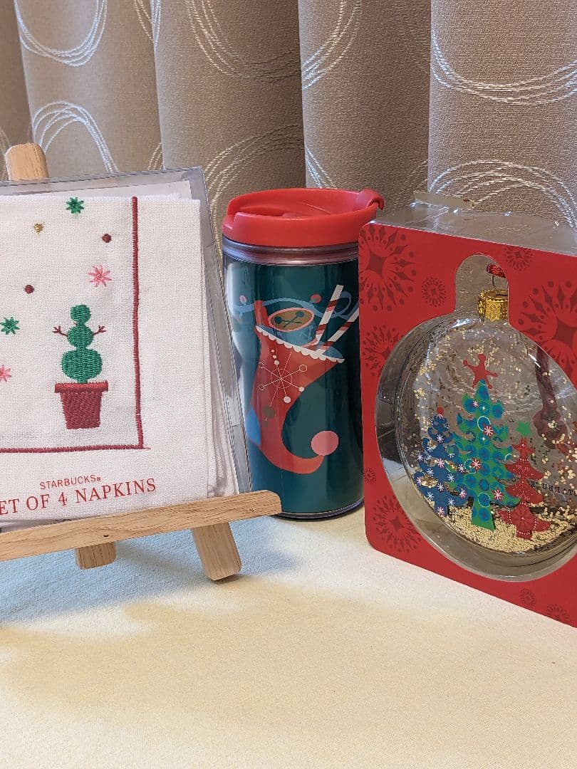 ❤スターバックス❤クリスマスセット❤タンブラー＆ナプキン＆オーナメント