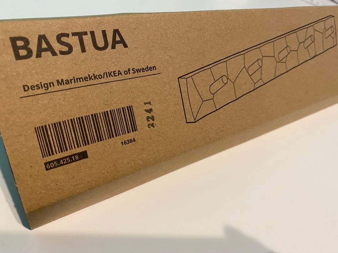 【BASTUA/バストゥア】ラック ノブ5個付き【Marimekko/IKEA】