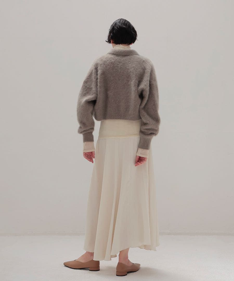 DRESSLAVE fox cashmere short ｗ jacket