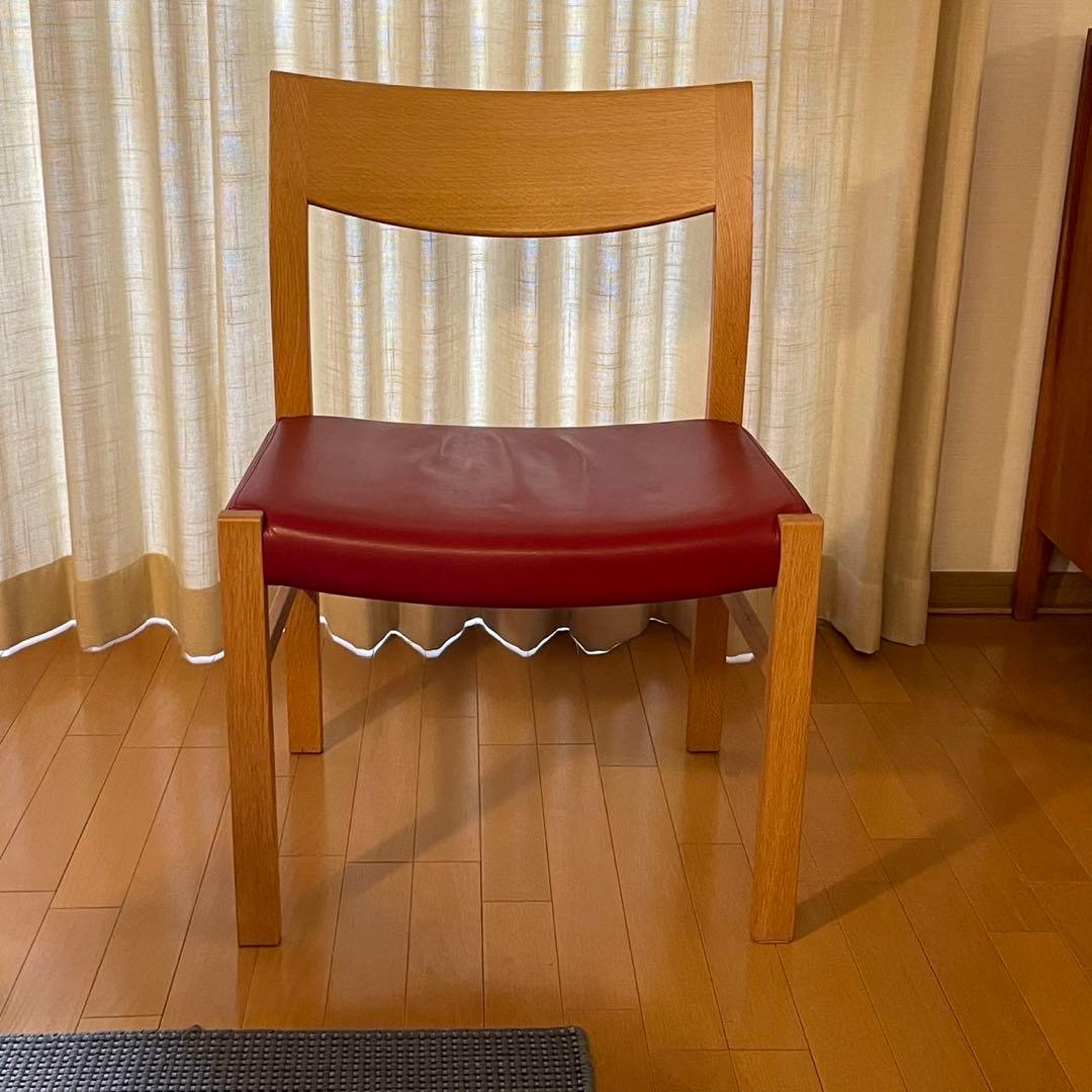 ①カンディハウス ダイニングチェア レジェーロ　レザー