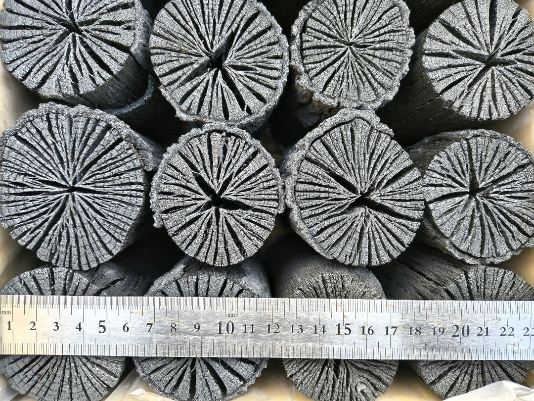 【愛媛産】クヌギ炉用胴炭約5kg 皮剥がれ