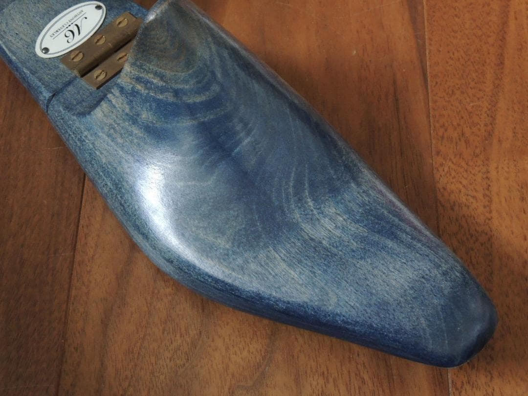 美品　Cleverley　アンソニークレバリー 　純正ツリー　8　アズーロ