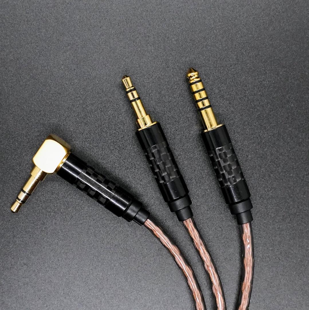 【1点のみ】超高評価ソニー DIYキンバーケーブル ダブル3.5mm/4.4mm
