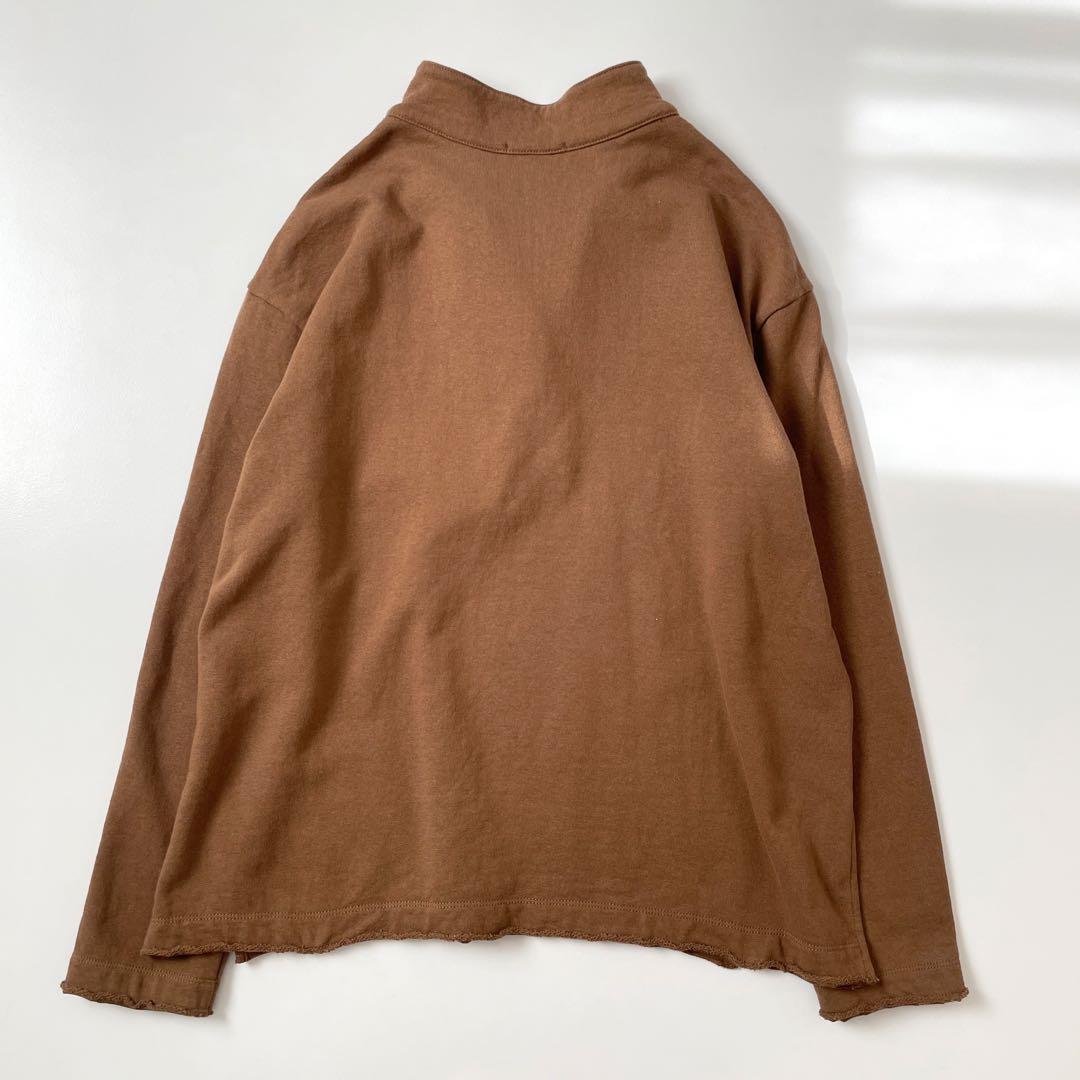 美品　ジェームスパース　定価6,3万　コットンスエットタンドネックプルオーバー.