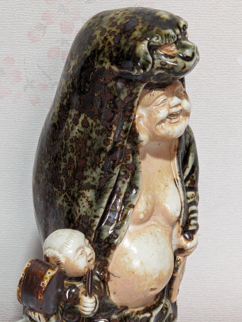 ⭐️唐子像 布袋様 越後獅子 磁器人形 置物 縁起物 作家物美術工芸品骨董品