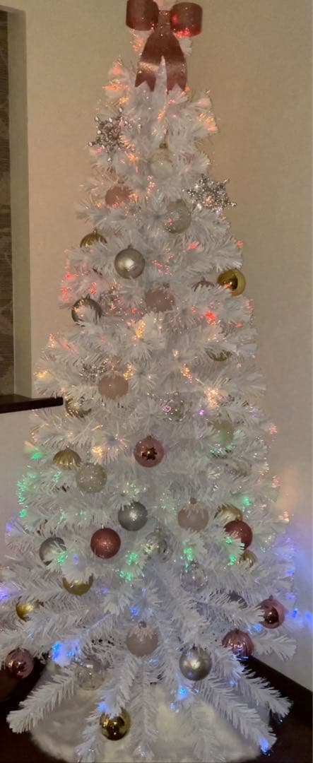 ☆85 クリスマスツリー 電飾 白 トップ Francfranc フランフラン