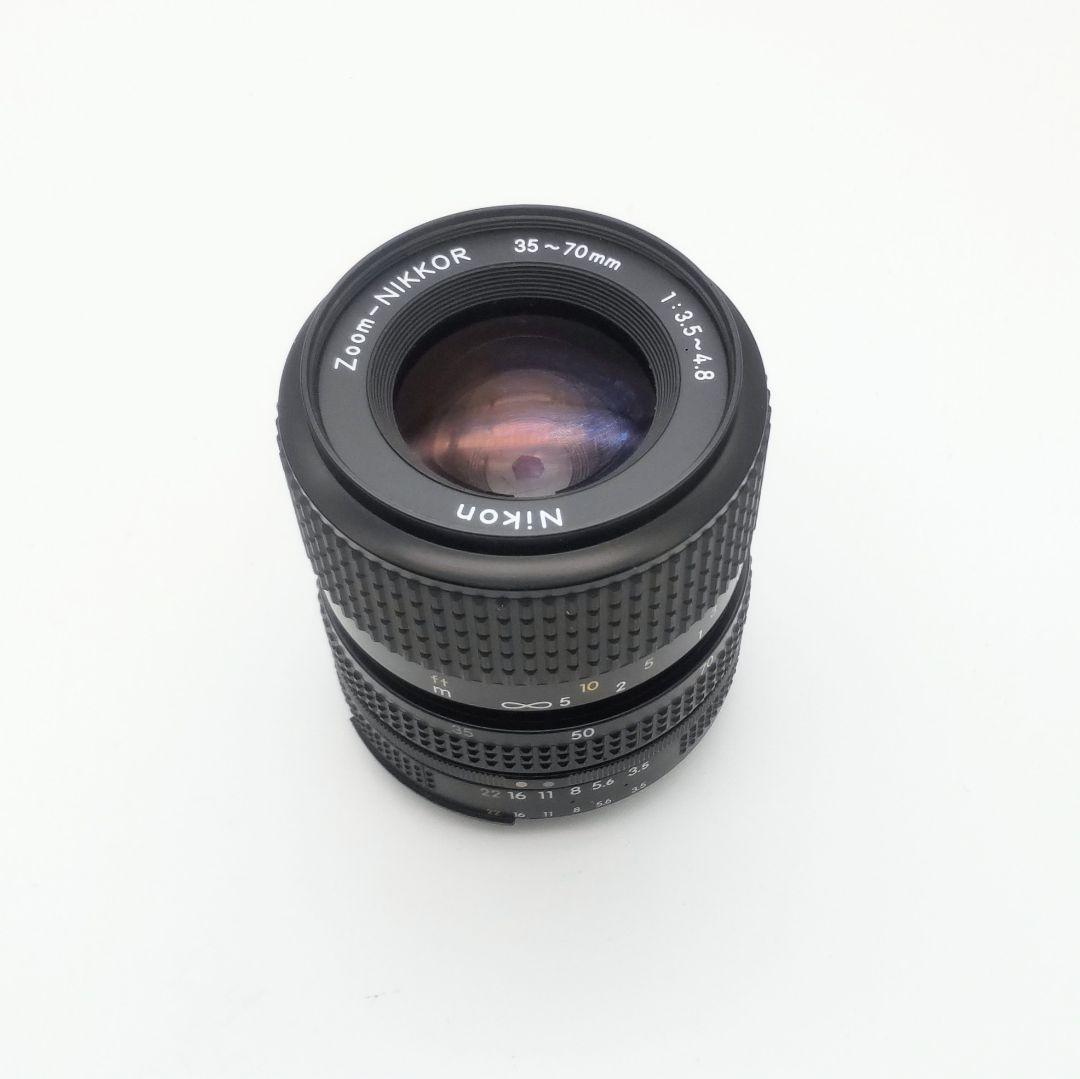 【完動品◆極美品】懐かしくエモい写り◆旧ロゴNikon F-301レンズセット