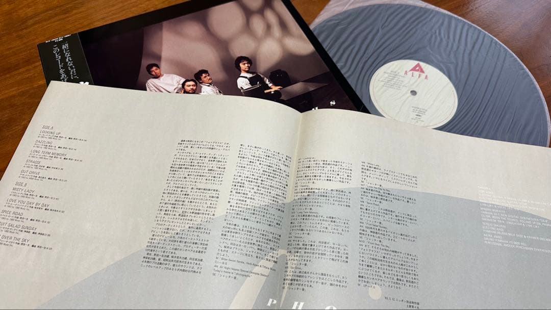 【希少LP】カシオペア「PHOTOGRAPHS」レコード