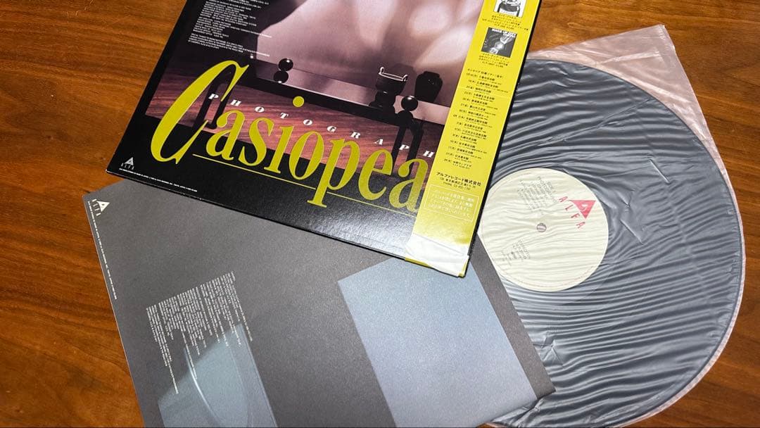 【希少LP】カシオペア「PHOTOGRAPHS」レコード