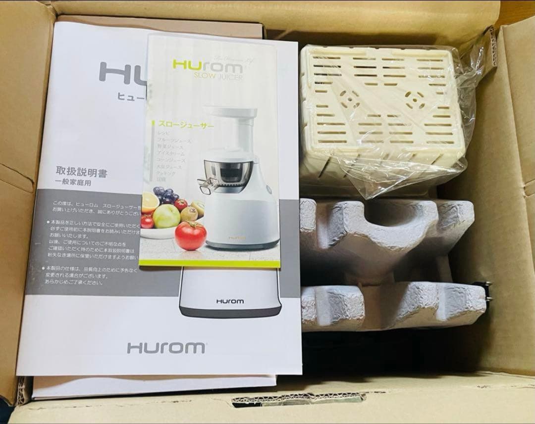 【新品・未使用】 定価36000円 ・スロージューサー・ヒューロム HU-400