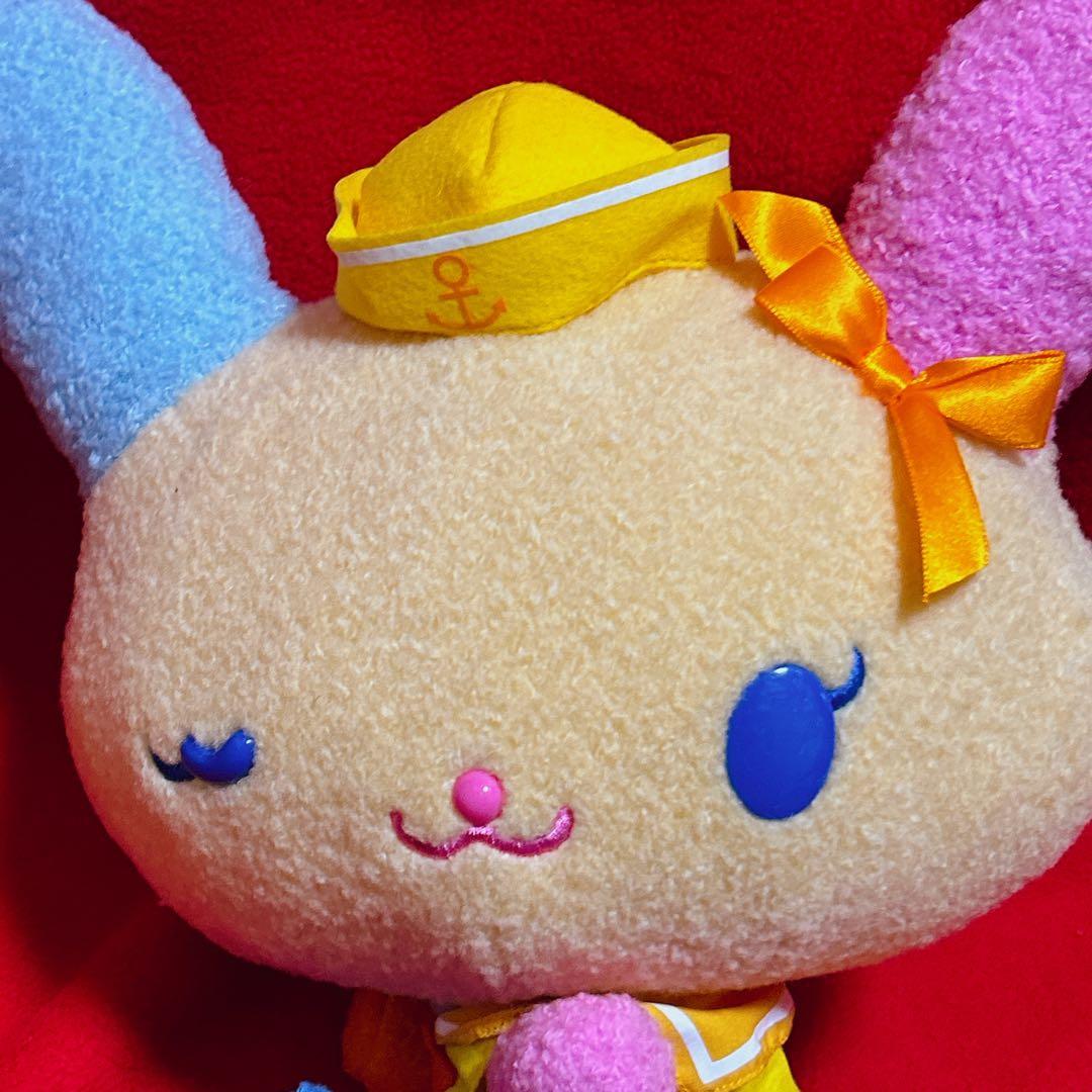 サンリオ ウサハナ 水兵 セーラー ぬいぐるみ エイコープライズ レトロ 当時物