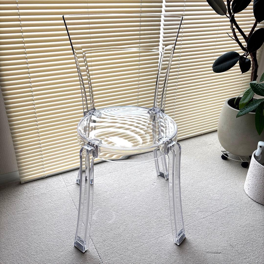 希少品IKEA クリアチェア　透明　STEIN 北欧インテリア　一脚
