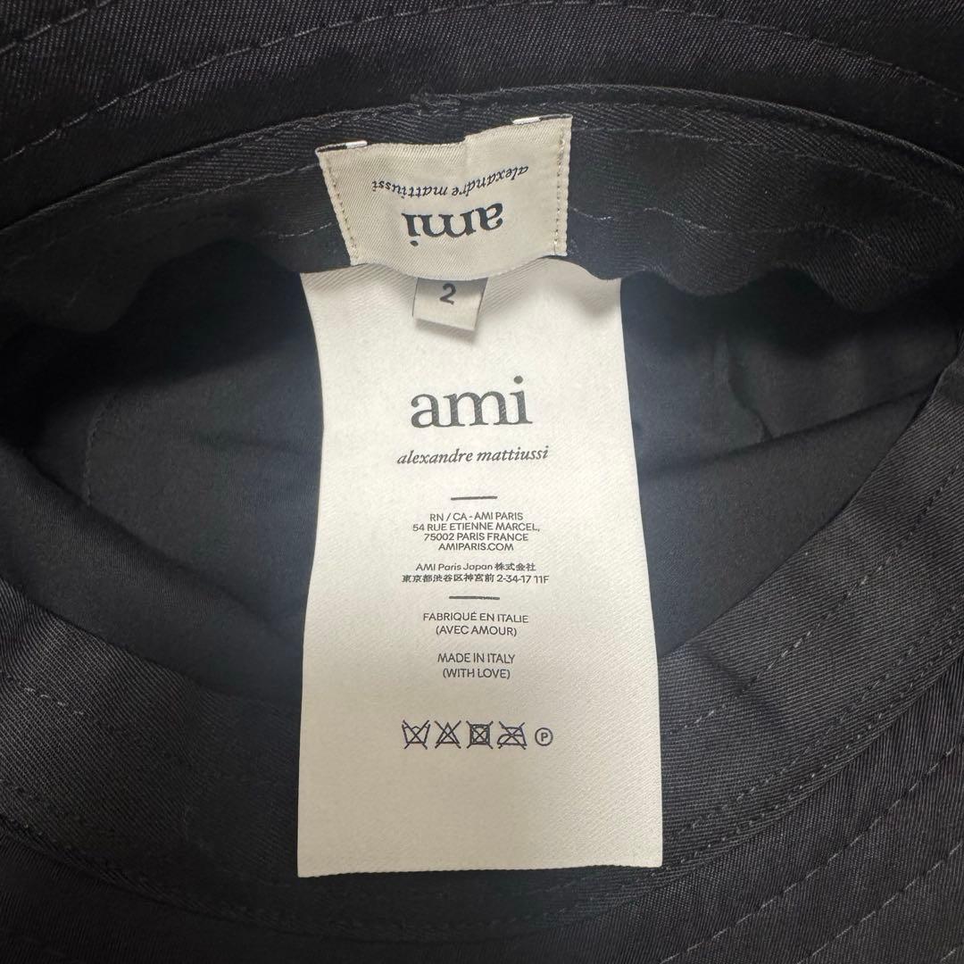 Ami paris アミパリス バケットハット バケハ ハート 帽子 ショッパー