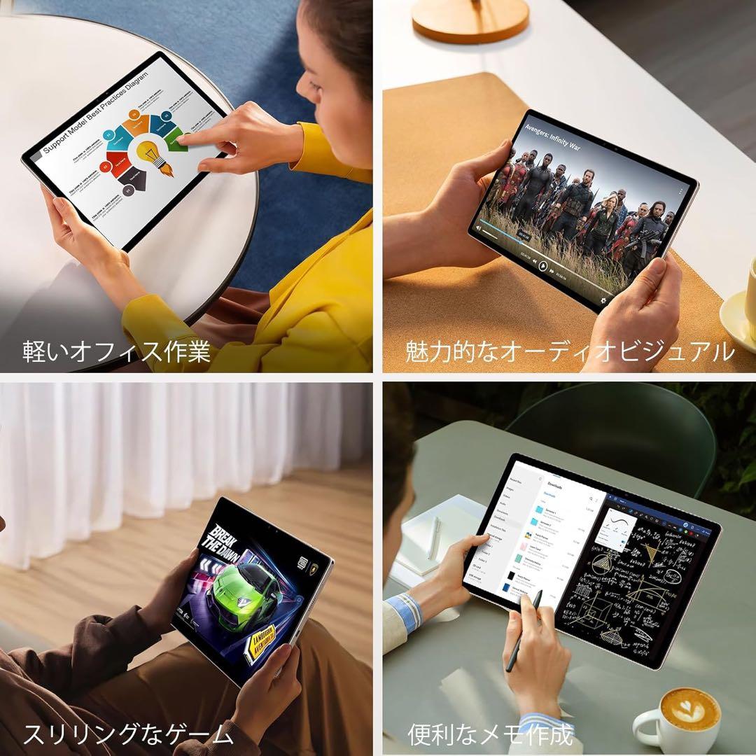 DOOGEE Tab E3 Pro タブレット 13インチ Android 15