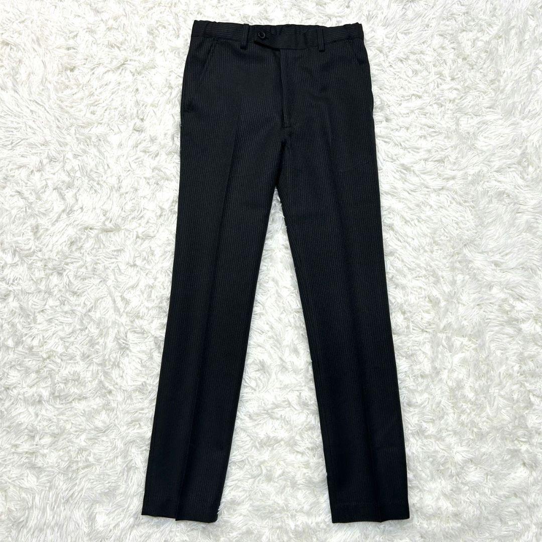 【極美品】ワンダーファクトリー フォーマル スーツ キッズ 男の子 140 黒