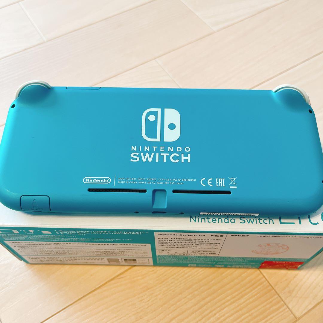 美品✳︎Nintendo Switch Lite✳︎ターコイズブルー
