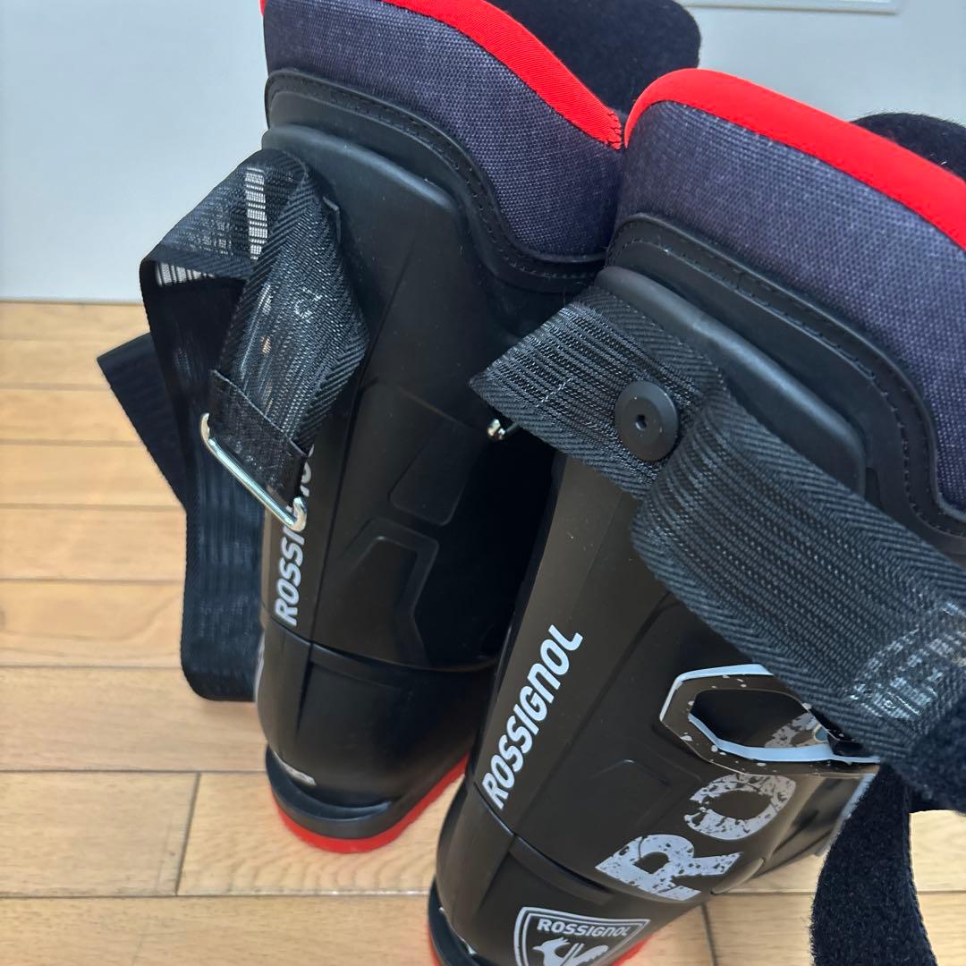 ROSSIGNOL スキー ブーツ 黒 袋付き