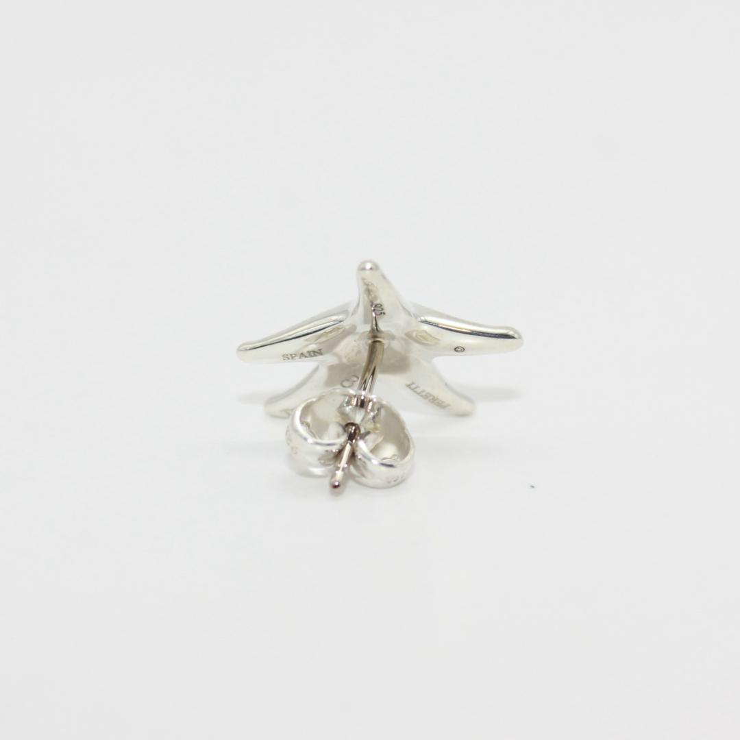 美品 Tiffany&Co. ティファニー スターフィッシュ シルバー ピアス