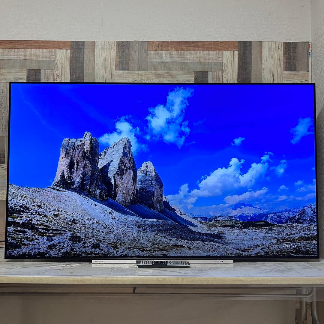 全国送料込❣️東芝レグザ65型BS/CS4K内蔵有機ELテレビネット動画多数