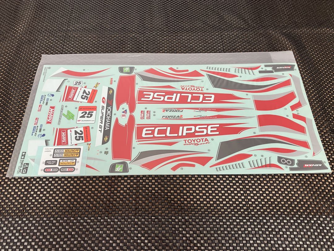 タミヤ ECLIPSE ADVAN SC430 ボディ&ステッカーセット【新品】