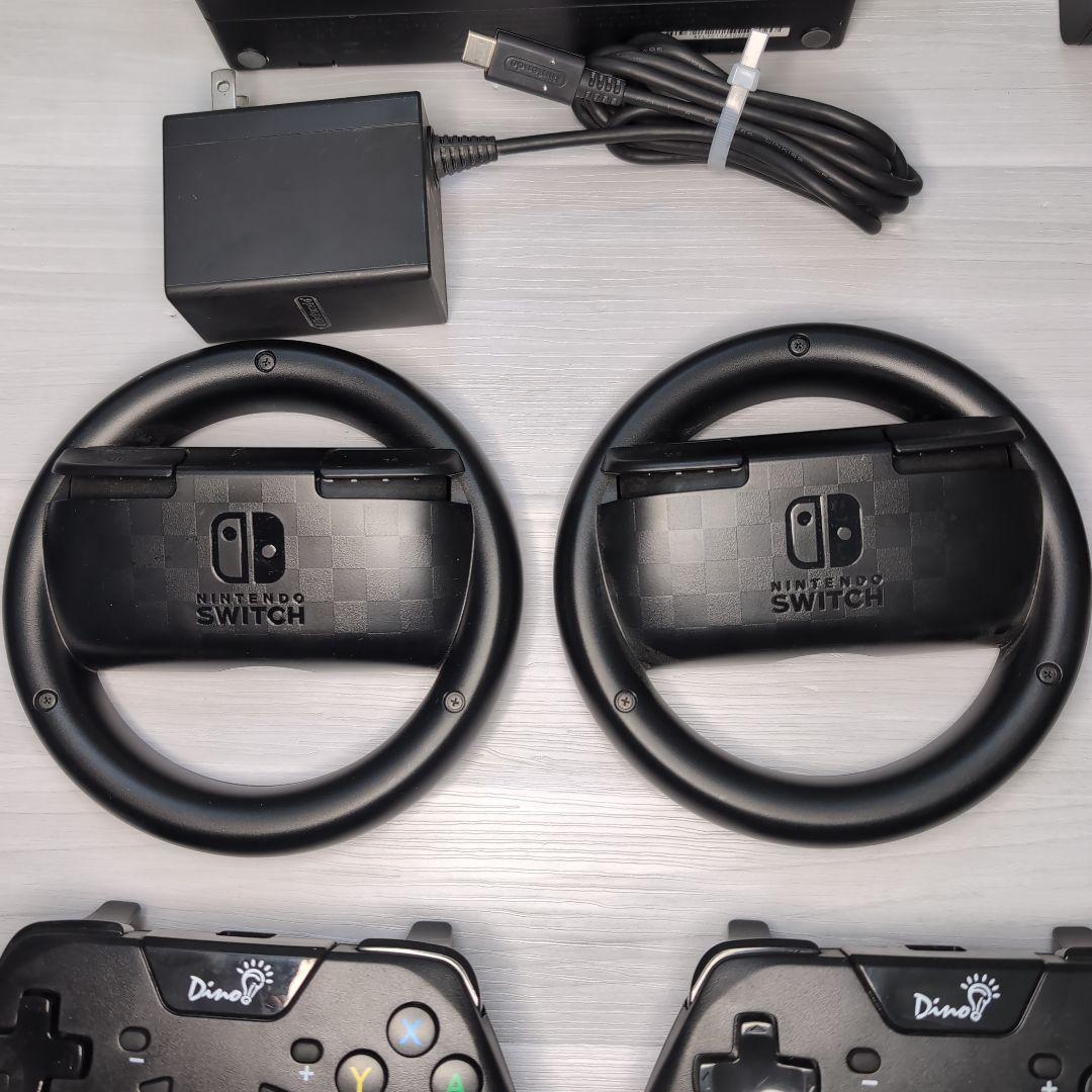 【中古】Nintendo Switch 本体 + コントローラ + 付属品セット