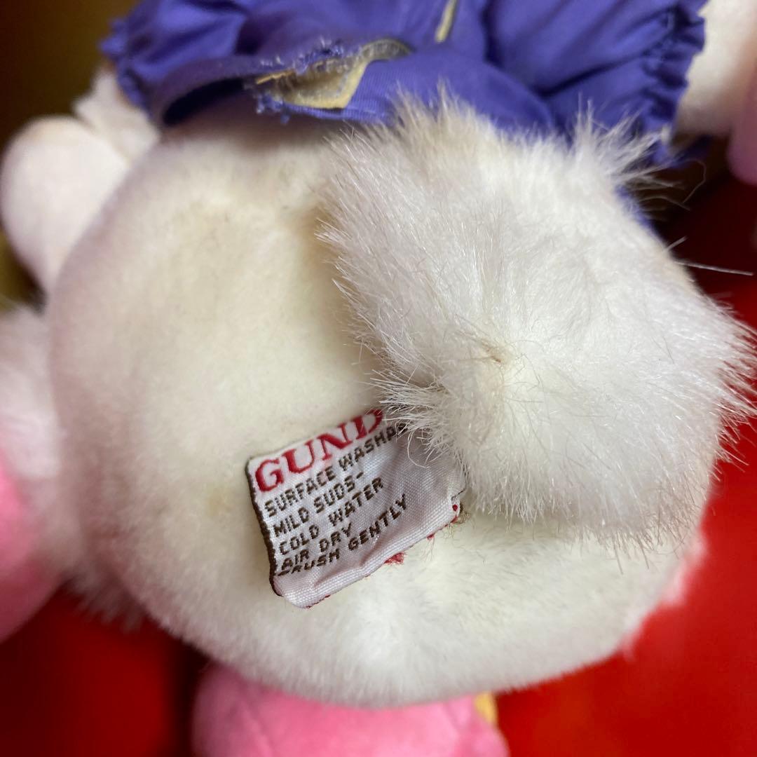 ヴィンテージ　ドナルドダック　デイジーGUND ぬいぐるみ 箱入 ビッグサイズ