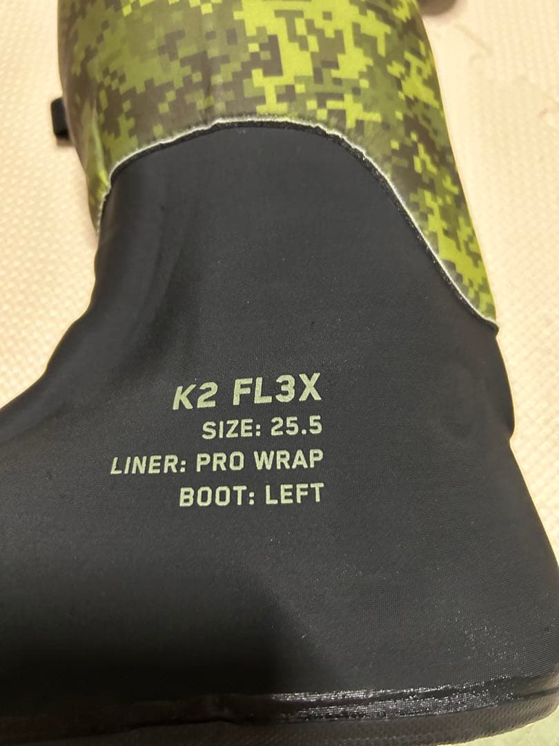 K2 REVOLVE PRO ブーツインナー