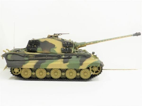 技術基準適合証明済 Heng Long 1/16 キングタイガー ヘンシェル砲塔