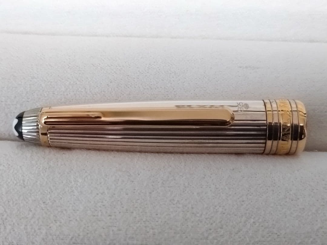 MONTBLANC　モンブラン　万年筆M　ソリテール1441 ドゥエ　Ag925