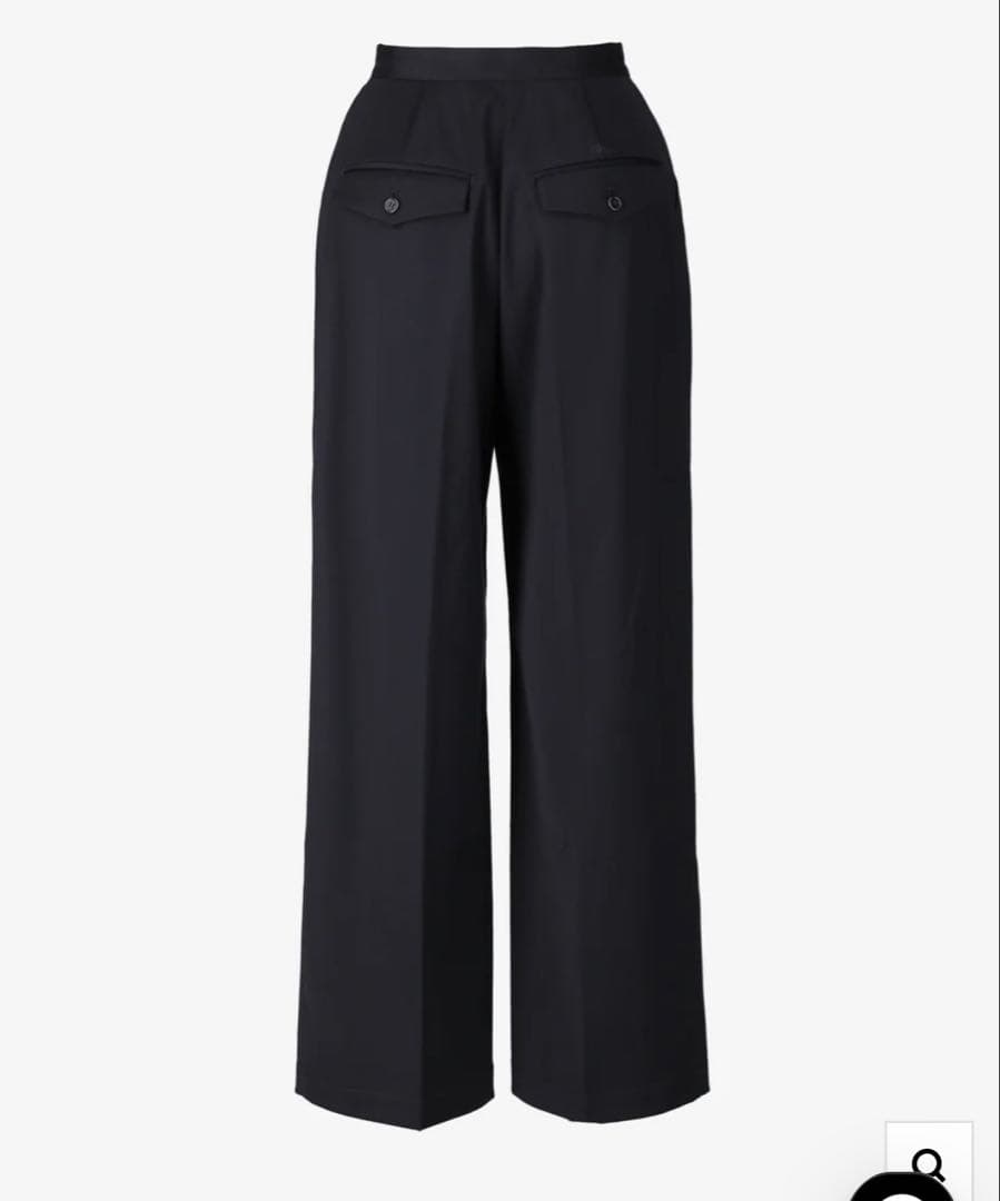 bibiy DIANA SLACKS NAVY Sサイズ