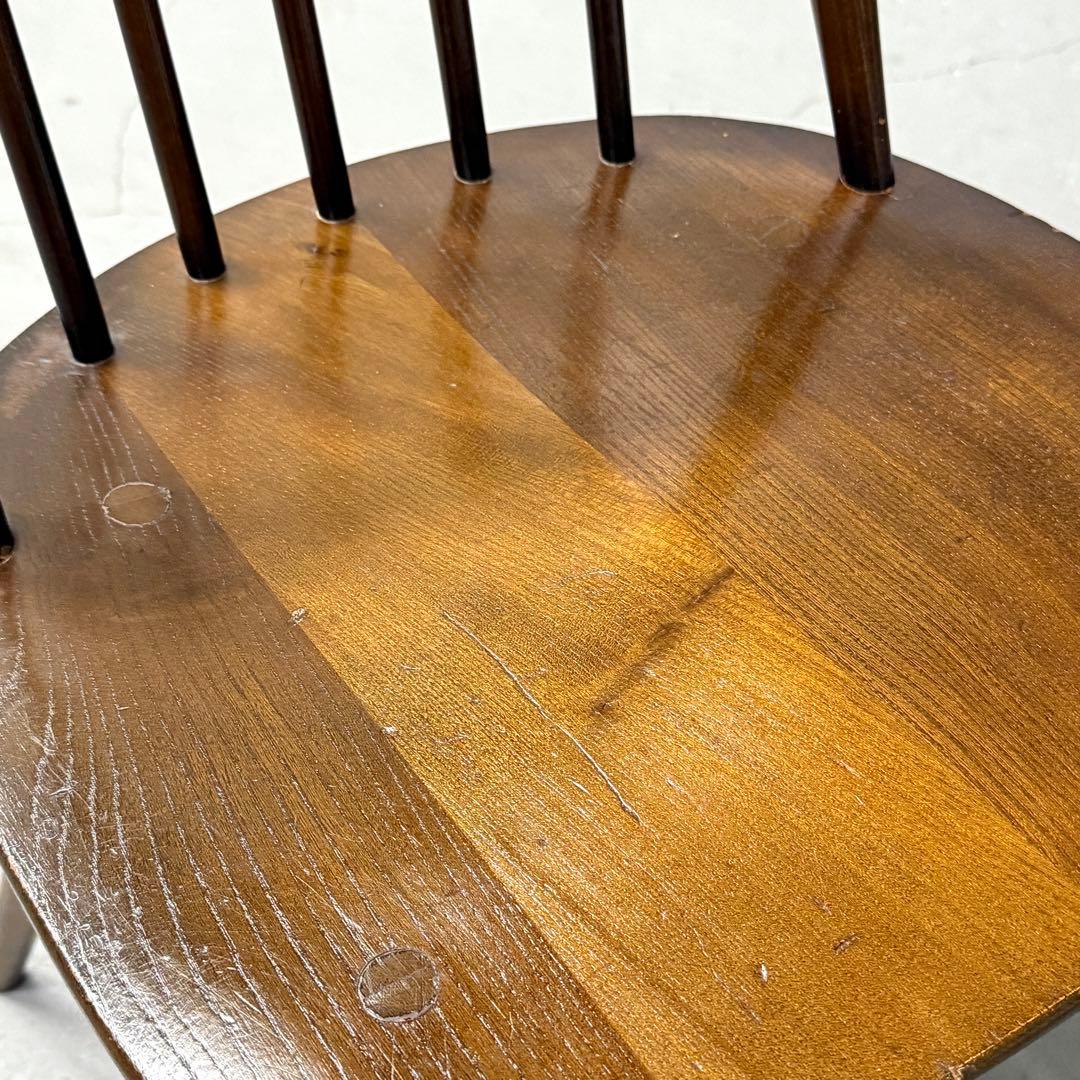 ERCOL(アーコール) / クエーカーチェア ダークコロニアル (4)