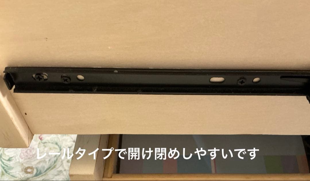 重厚感ある白家具フレンチカントリーチェスト三段オフホワイト